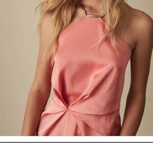 Reiss Elegant Pink Halter Top